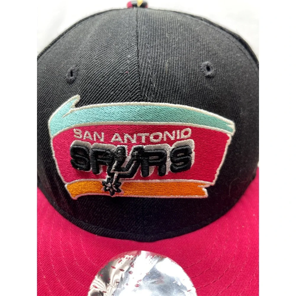 San Antonio Spurs Hat Cap‎ New Era NBA HWC 9Fifty Strapback Pink Black Zubaz